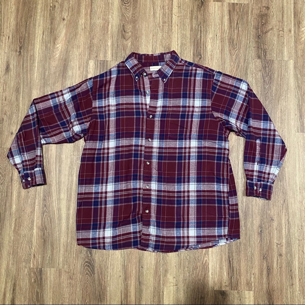 Hobbs Creek Plaid Flannel Button Down